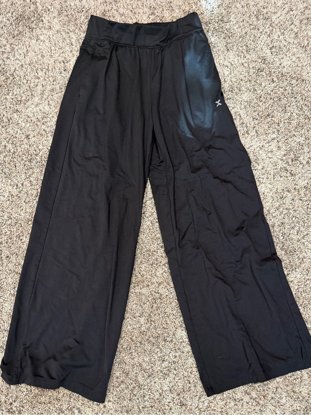 Xersion Black Wide-Leg Kids Casual Pants